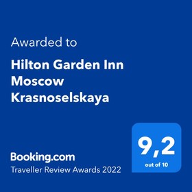 Hilton Garden Inn Moscow Krasnoselskaya