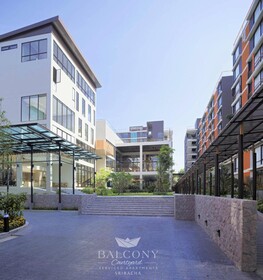 Balcony Courtyard Si Racha Hotel & Serviced Apartments
