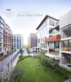 Balcony Courtyard Si Racha Hotel & Serviced Apartments