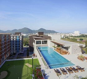 Balcony Courtyard Si Racha Hotel & Serviced Apartments