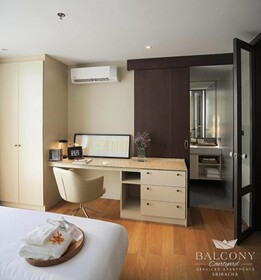 Balcony Courtyard Si Racha Hotel & Serviced Apartments