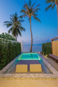 White Whale Beachfront Pool Villa