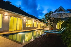 Colorful Pool Villa