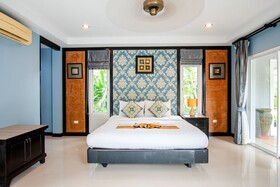 Colorful Pool Villa