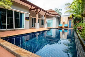 Colorful Pool Villa