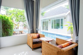 Colorful Pool Villa