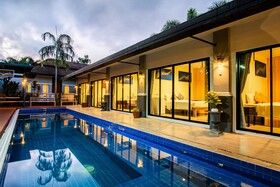 Colorful Pool Villa