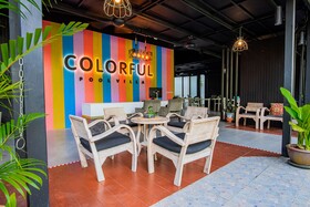 Colorful Pool Villa