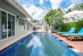 Colorful Pool Villa