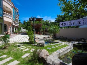 Eastern Asian Calligraphy Art Breakfast and Bed Hotel