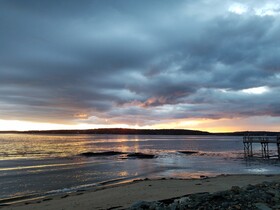 Sunset Beach on Linekin Bay