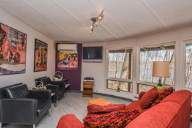 Retro Lake Landing House