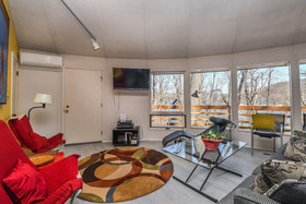 Retro Lake Landing House