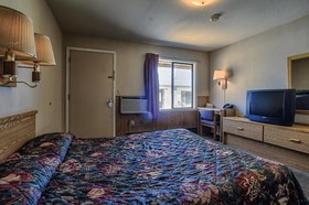 Blue and White Motel