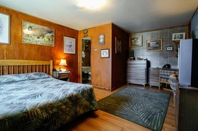 Blue and White Motel