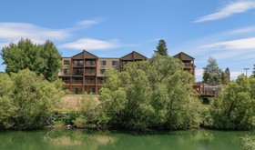 The Pine Lodge on Whitefish River