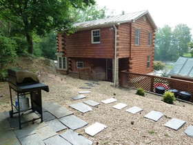 A Rustic River Cabin