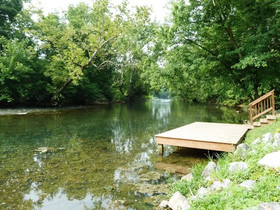 A Rustic River Cabin