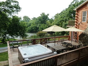 A Rustic River Cabin