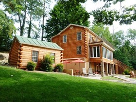 A Rustic River Cabin