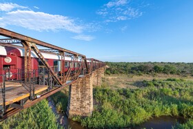 Kruger Shalati - Train on The Bridge & Garden Suites