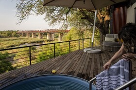 Kruger Shalati - Train on The Bridge & Garden Suites
