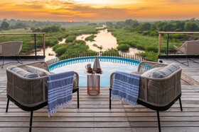 Kruger Shalati - Train on The Bridge & Garden Suites